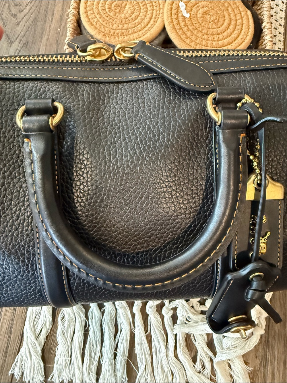 Coach Ruby Satchel 25 - black - Picture 8 of 14